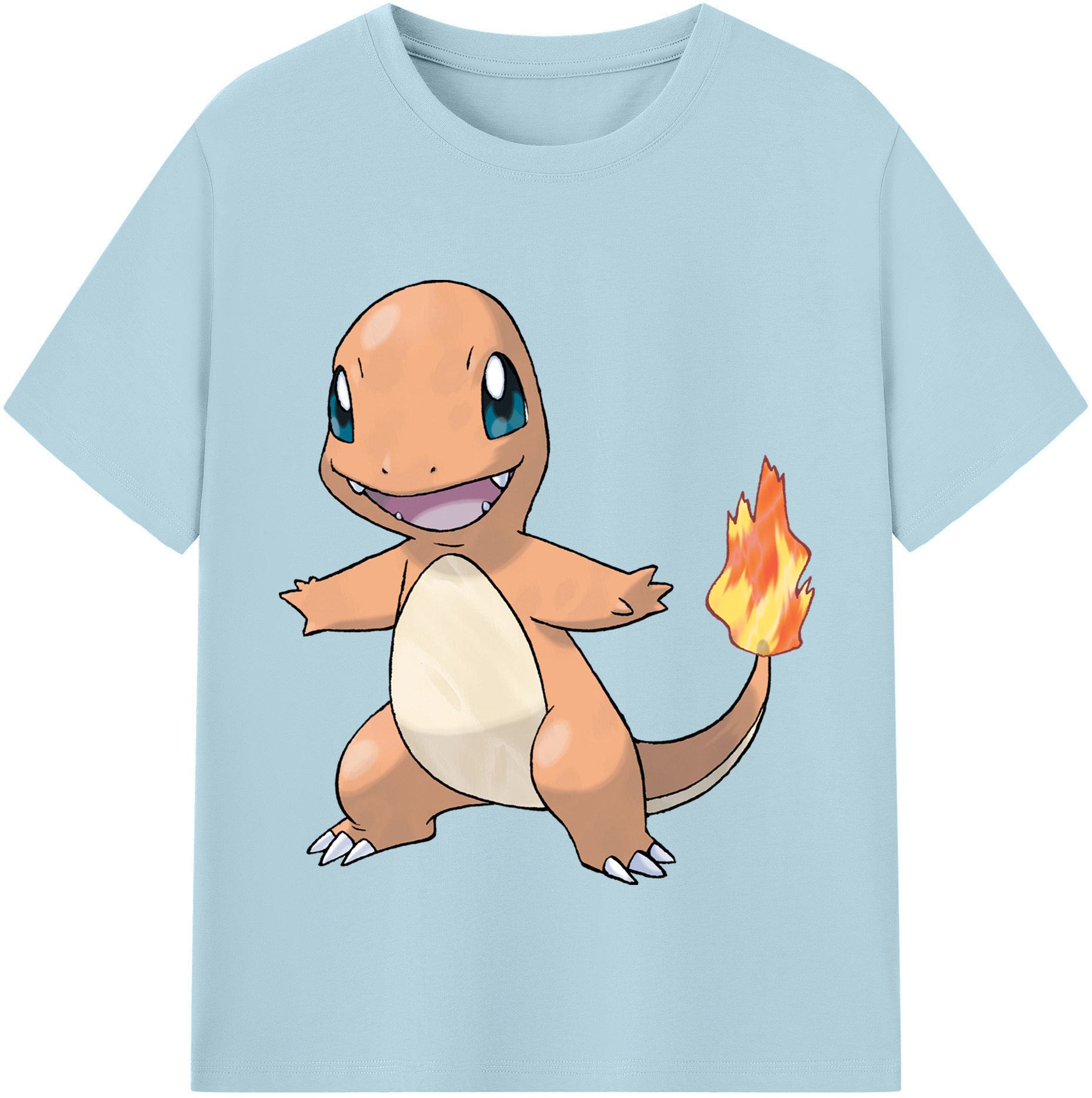 （画像用） ポケットモンスター Pokémon 綿100％半袖Tシャツ（フロントプリント）